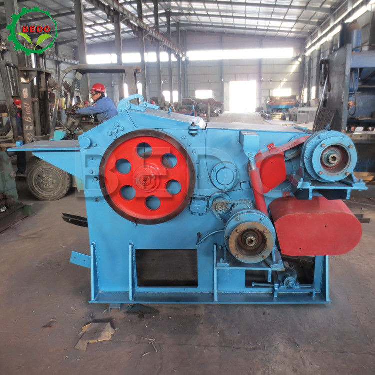 type équipement en bois en bambou électrique de défibreur d'admission de la machine 240x540mm du déchiqueteuse 75kw