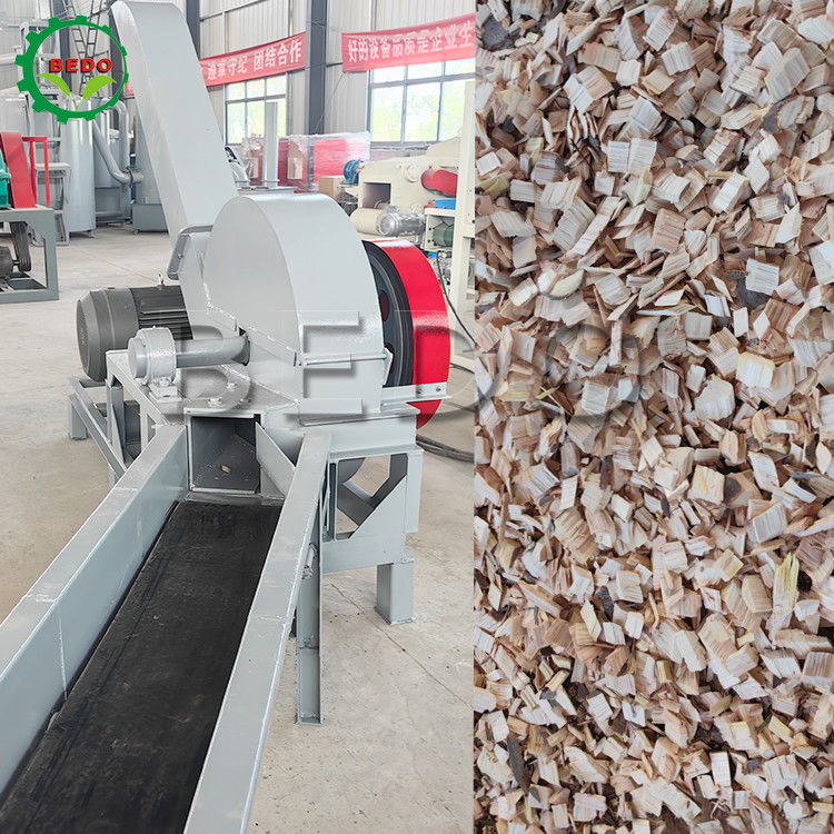 Capacité de 3 à 5 t/h Machine électrique de déchiquetage de bois