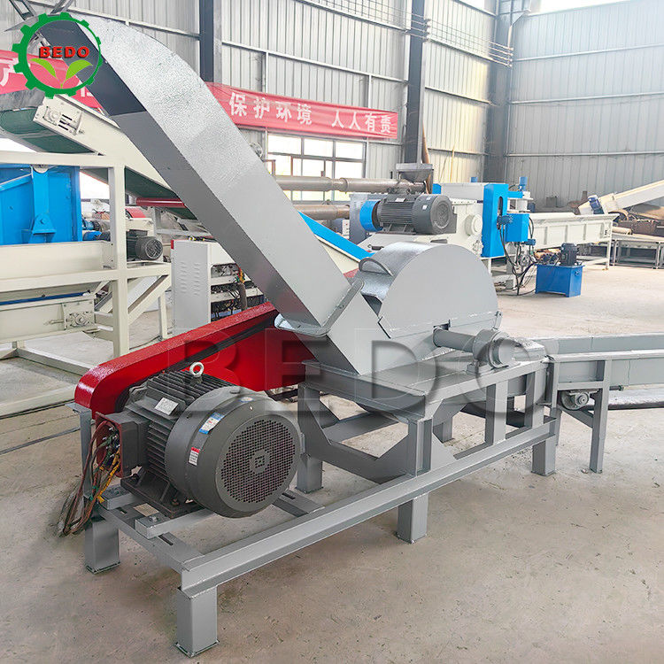 Capacité de 3 à 5 t/h Machine électrique de déchiquetage de bois