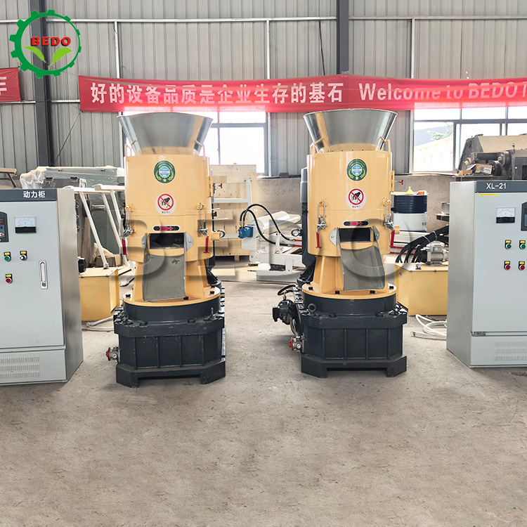 Customizable Straw Pellet Machine According To Customer's Request with CJSJ550 Reducer and PLC Control System