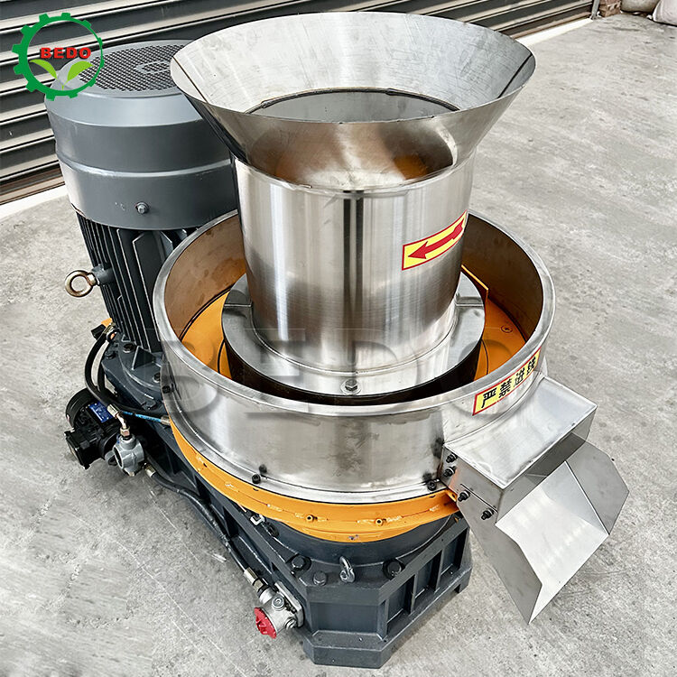 Machine à granulés de bois avec dimension de granulés de 6-10mm, efficacité de combustion de 90% et capacité de 500kg/h pour la production de granulés de biomasse