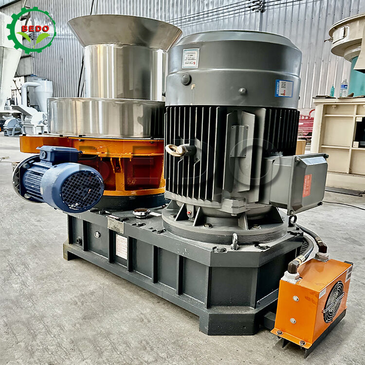 Machine à granulés de bois avec dimension de granulés de 6-10mm, efficacité de combustion de 90% et capacité de 500kg/h pour la production de granulés de biomasse
