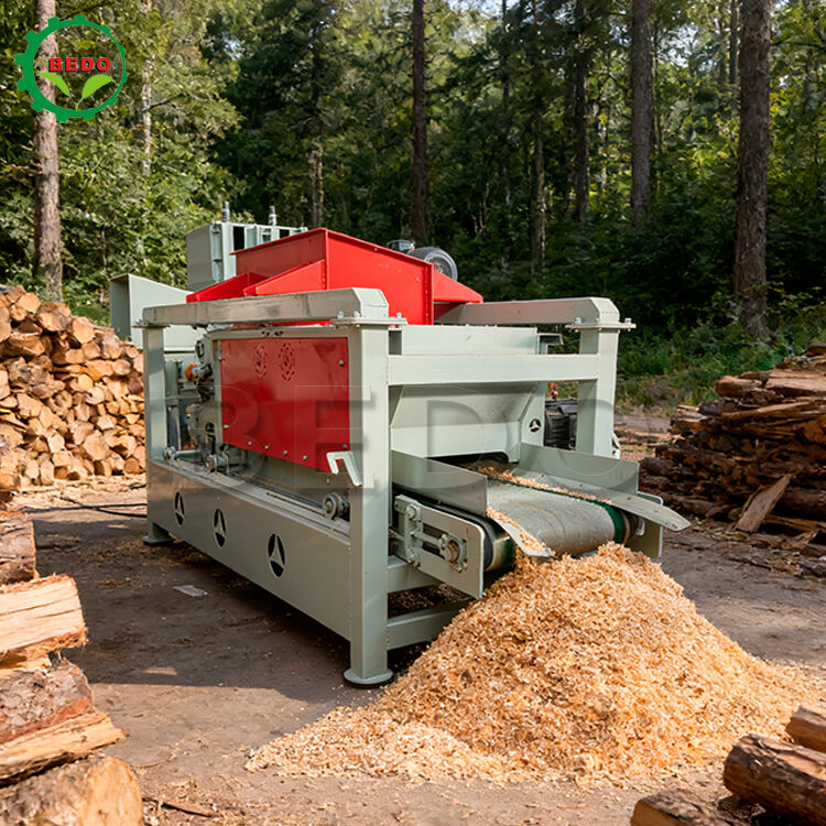 Équipement de traitement du bois durable de cadre en acier de capacité de la machine 400kg/h de copeaux de bois de puissance courante 4kw