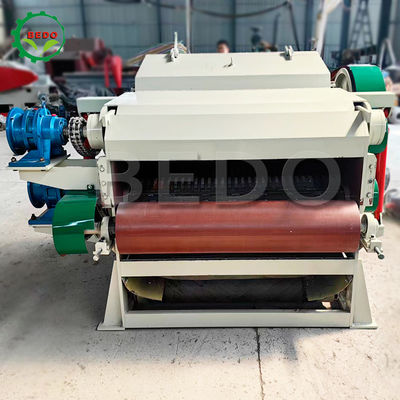 Machine de concassage de bois à palettes industrielles à haut rendement 160 kW