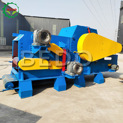 25 à 30 tonnes/h Machine à déchiqueter le bois 18000 kg Poids 380V Voltage