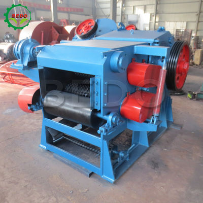 type équipement en bois en bambou électrique de défibreur d'admission de la machine 240x540mm du déchiqueteuse 75kw