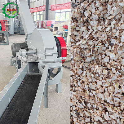 Capacité de 3 à 5 t/h Machine électrique de déchiquetage de bois