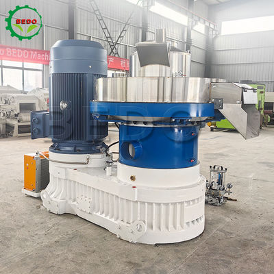 Machine à pellets en bois en acier inoxydable avec système de commande PLC et dispositif de démarrage/arrêt automatique