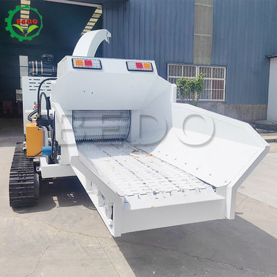 6 000 kg/h Performance Machine à déchiqueter du bois Lourde 360° Pesour remorquable réglable 4 tonnes
