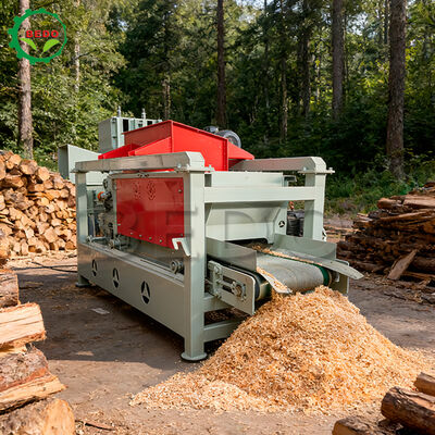 Équipement de traitement du bois durable de cadre en acier de capacité de la machine 400kg/h de copeaux de bois de puissance courante 4kw