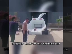 2.5m Distance de décharge 4 tonnes Poids remorquable troncs broyeur Votre solution pour le broyage durable du bois