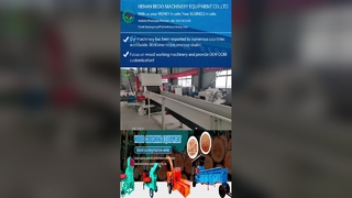 Déchiqueteuse à tambour de bois à alimentation automatique avec protection contre les surcharges de sécurité et contrôle PLC